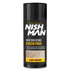 NISHMAN FIBRAS CAPILARES LIGHT BROWN 21GR